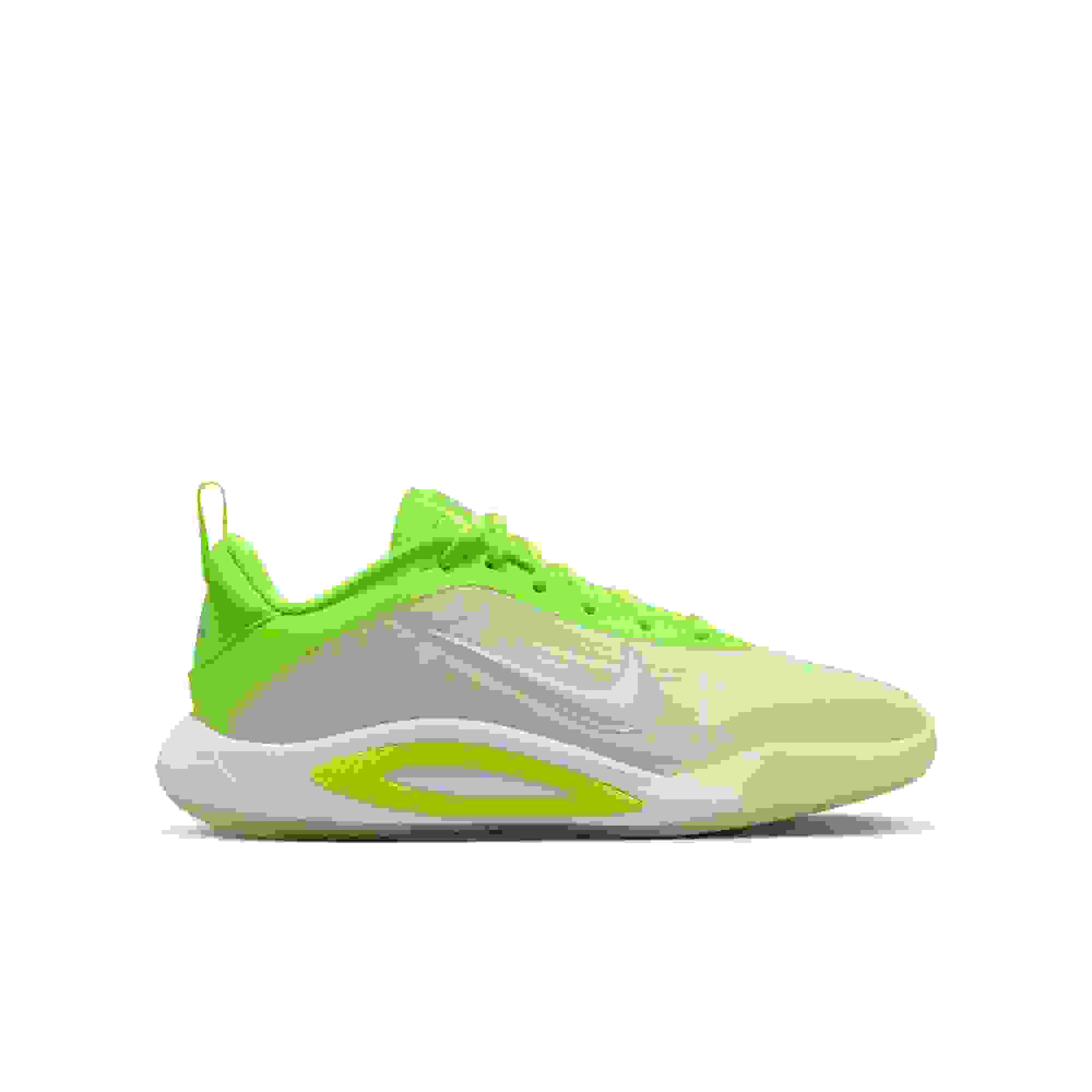 Nike A'One Grade School Kids' "Volt" Basketball Shoe